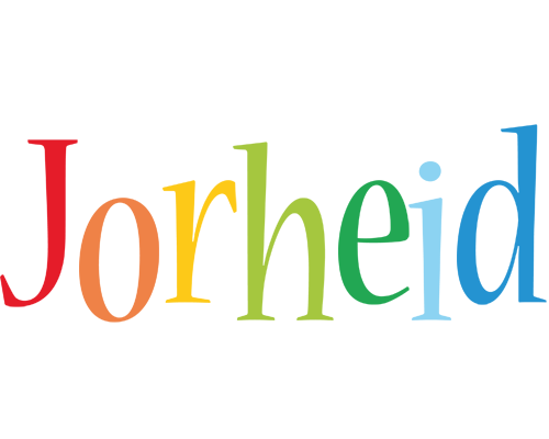 Jorheid birthday logo