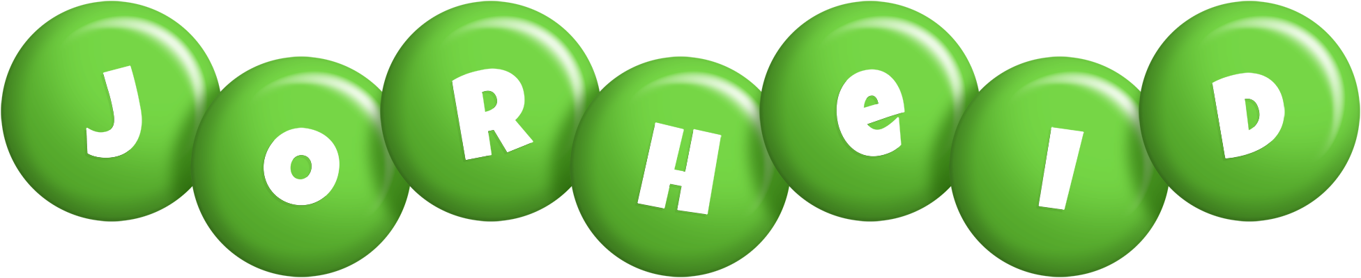 Jorheid candy-green logo