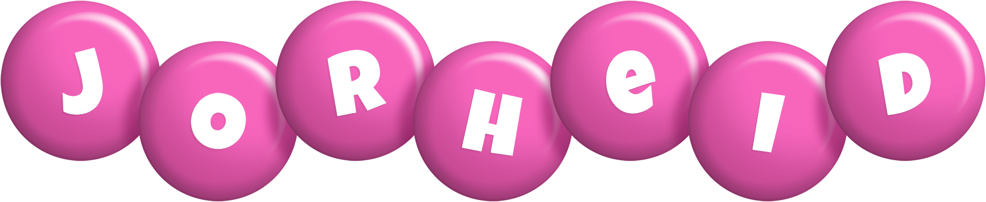 Jorheid candy-pink logo