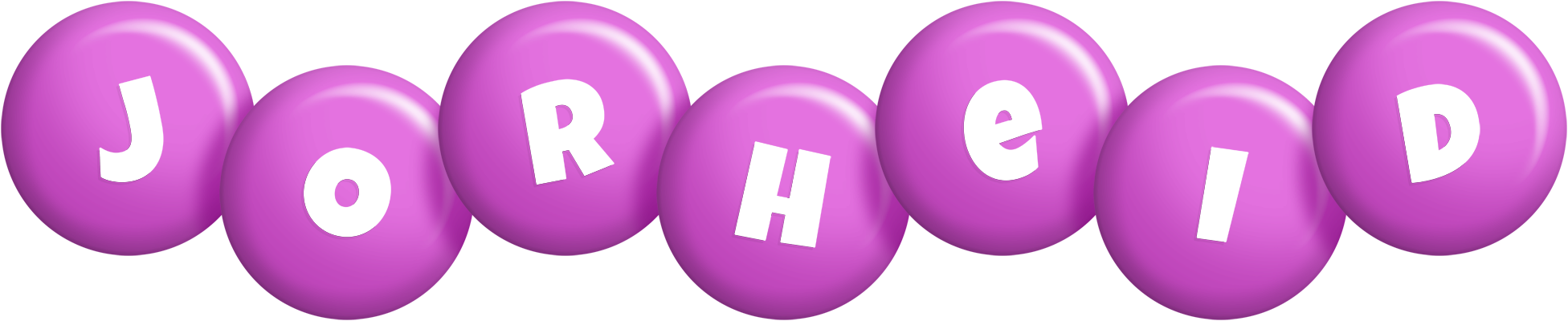 Jorheid candy-purple logo