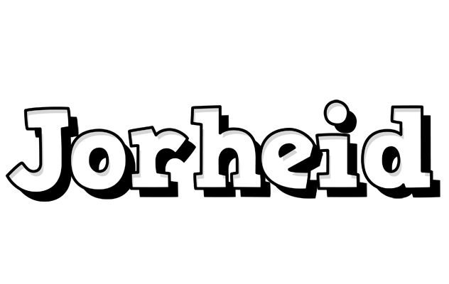 Jorheid snowing logo