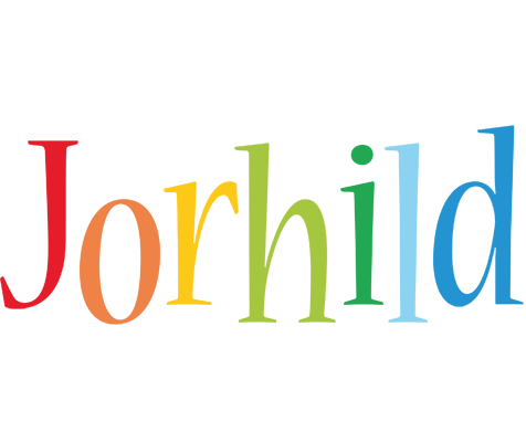 Jorhild birthday logo