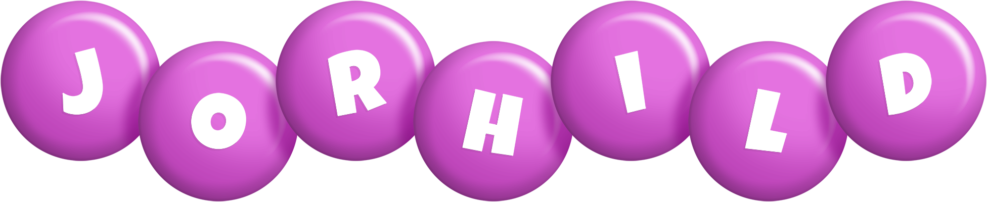 Jorhild candy-purple logo