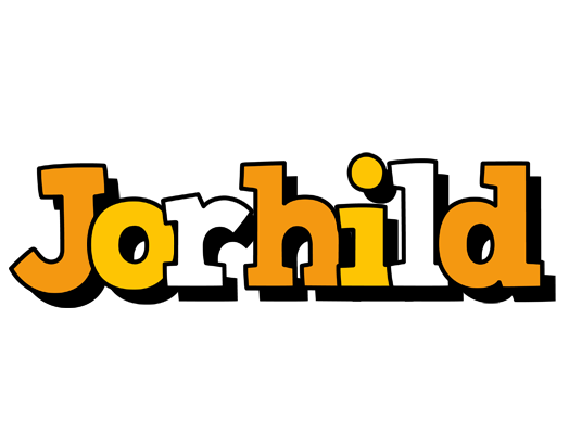Jorhild cartoon logo