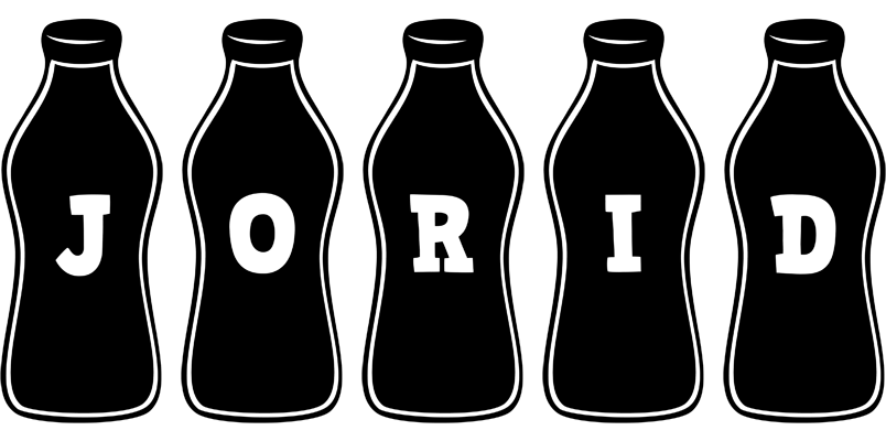 Jorid bottle logo