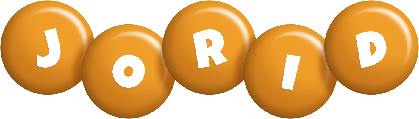 Jorid candy-orange logo
