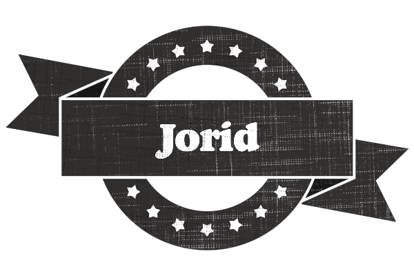 Jorid grunge logo