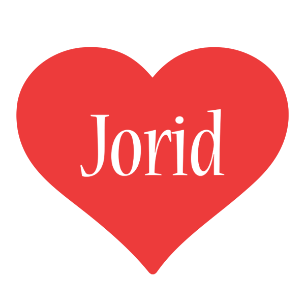 Jorid love logo