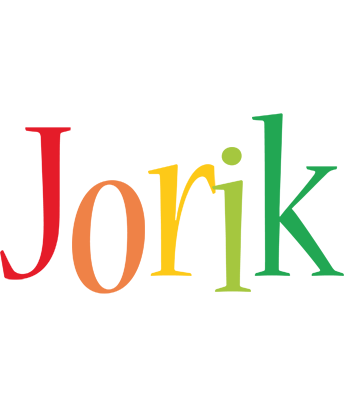 Jorik birthday logo