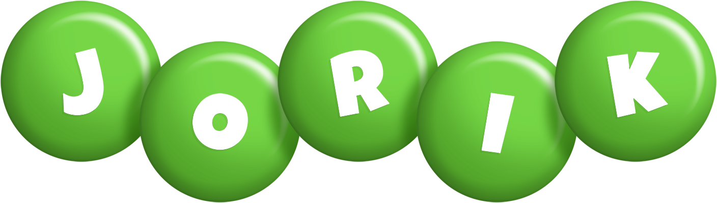 Jorik candy-green logo