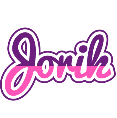 Jorik cheerful logo