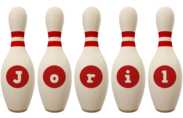 Joril bowling-pin logo
