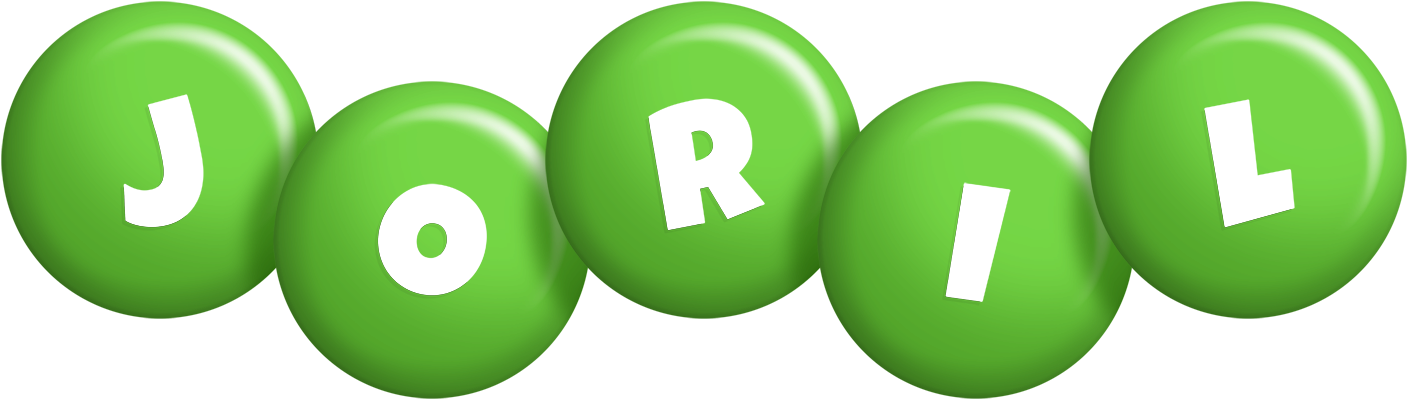 Joril candy-green logo
