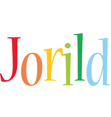 Jorild birthday logo