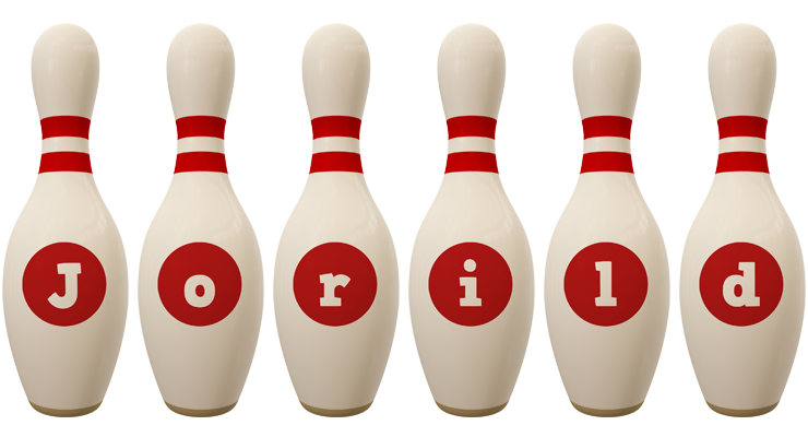 Jorild bowling-pin logo