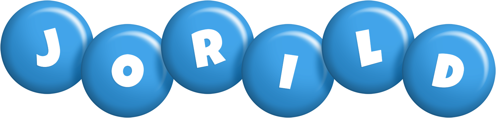 Jorild candy-blue logo