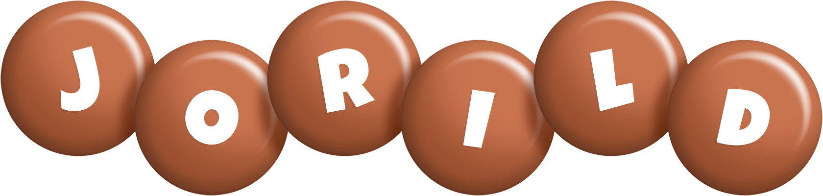 Jorild candy-brown logo