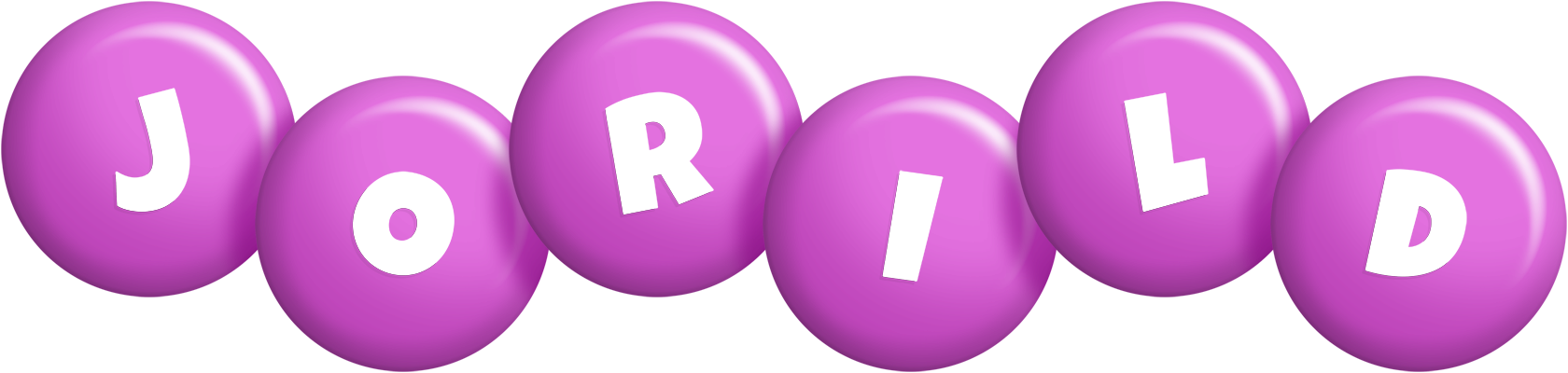 Jorild candy-purple logo