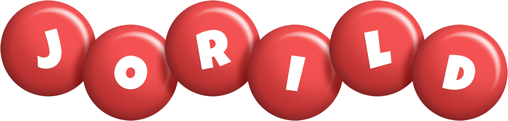 Jorild candy-red logo