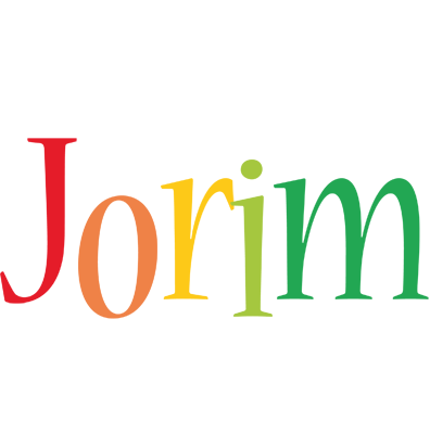Jorim birthday logo