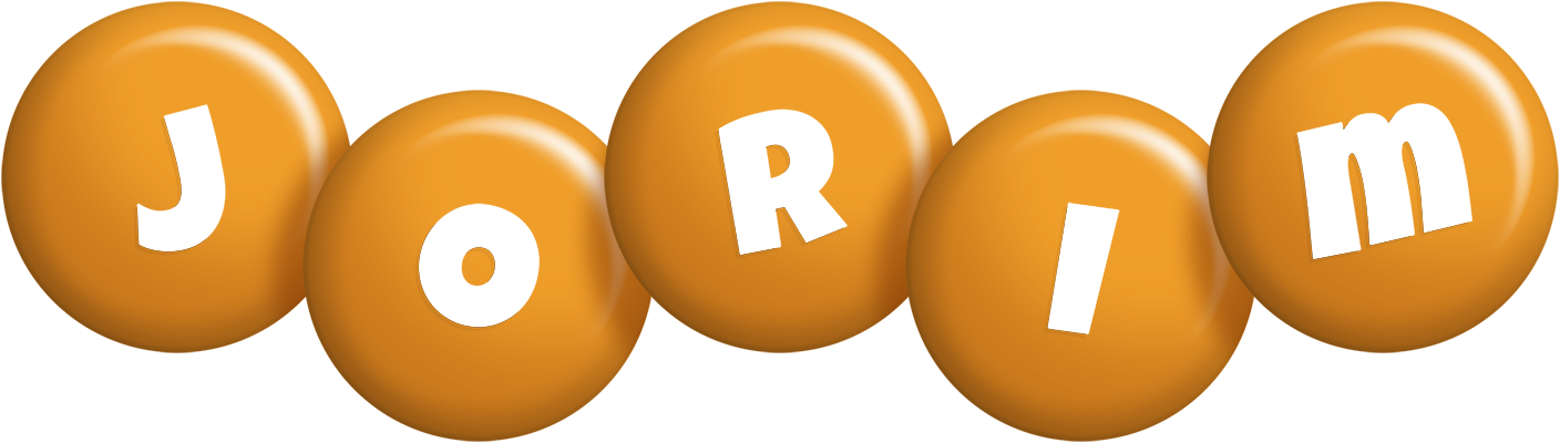 Jorim candy-orange logo