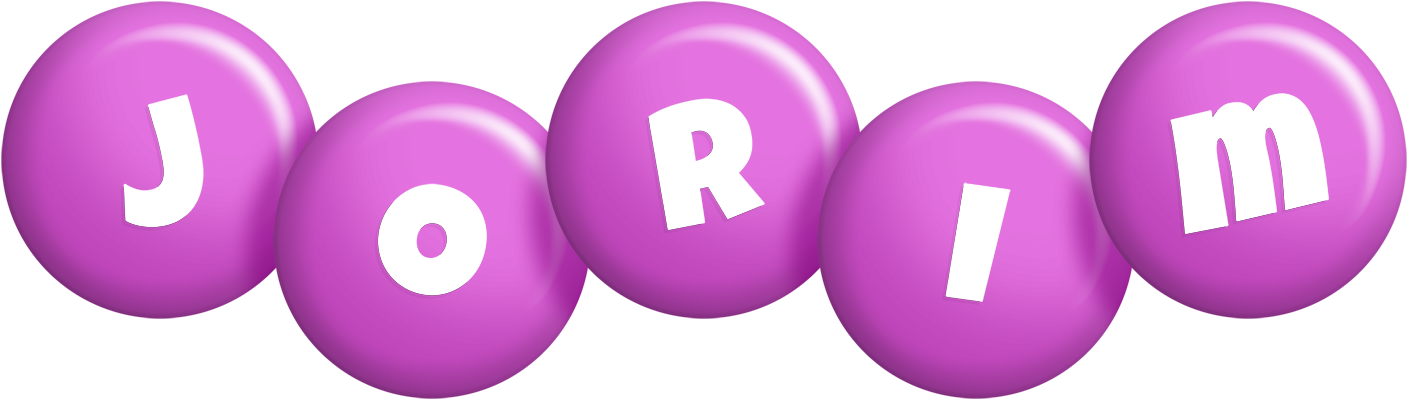 Jorim candy-purple logo