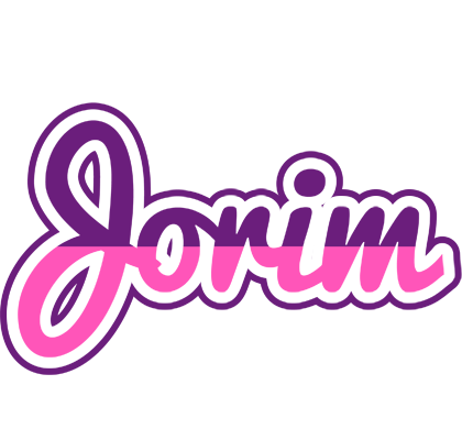 Jorim cheerful logo