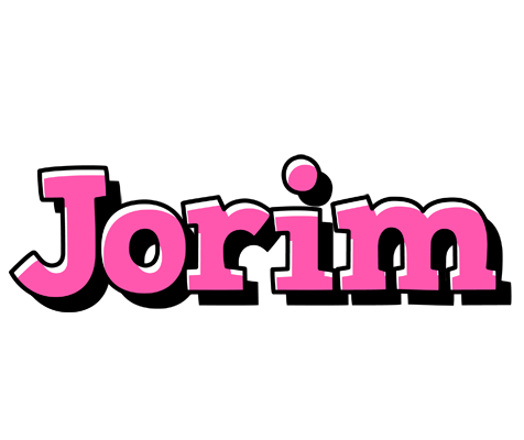 Jorim girlish logo