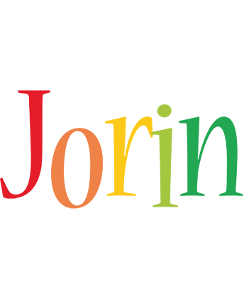 Jorin birthday logo