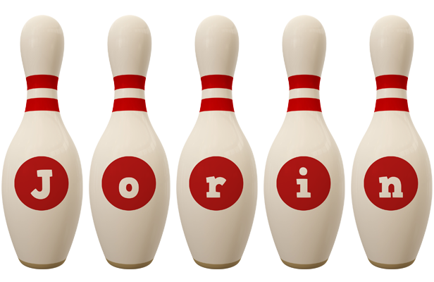 Jorin bowling-pin logo