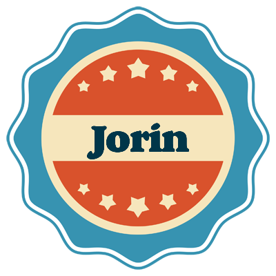 Jorin labels logo