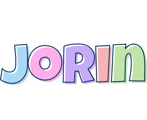 Jorin pastel logo