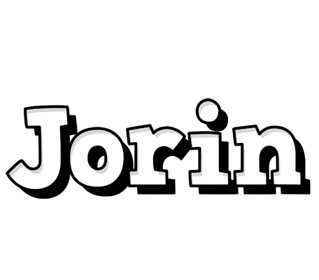 Jorin snowing logo