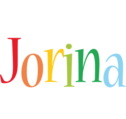 Jorina birthday logo