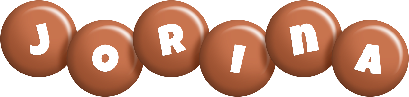 Jorina candy-brown logo