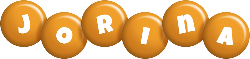 Jorina candy-orange logo