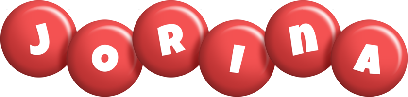 Jorina candy-red logo
