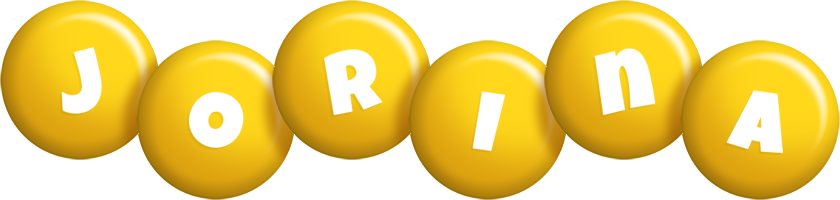 Jorina candy-yellow logo