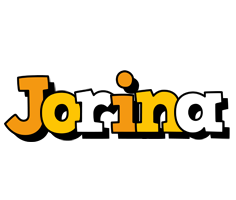 Jorina cartoon logo