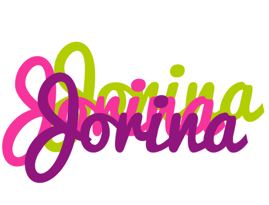 Jorina flowers logo
