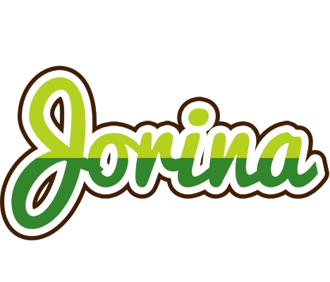 Jorina golfing logo