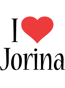 Jorina i-love logo