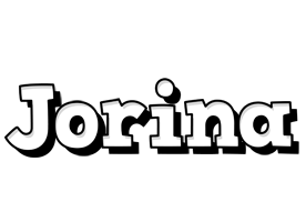Jorina snowing logo