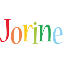 Jorine birthday logo