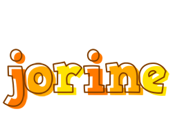 Jorine desert logo