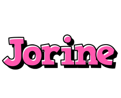 Jorine girlish logo