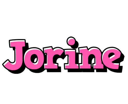Jorine girlish logo