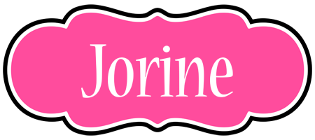 Jorine invitation logo