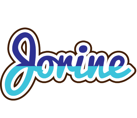 Jorine raining logo