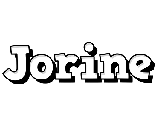 Jorine snowing logo